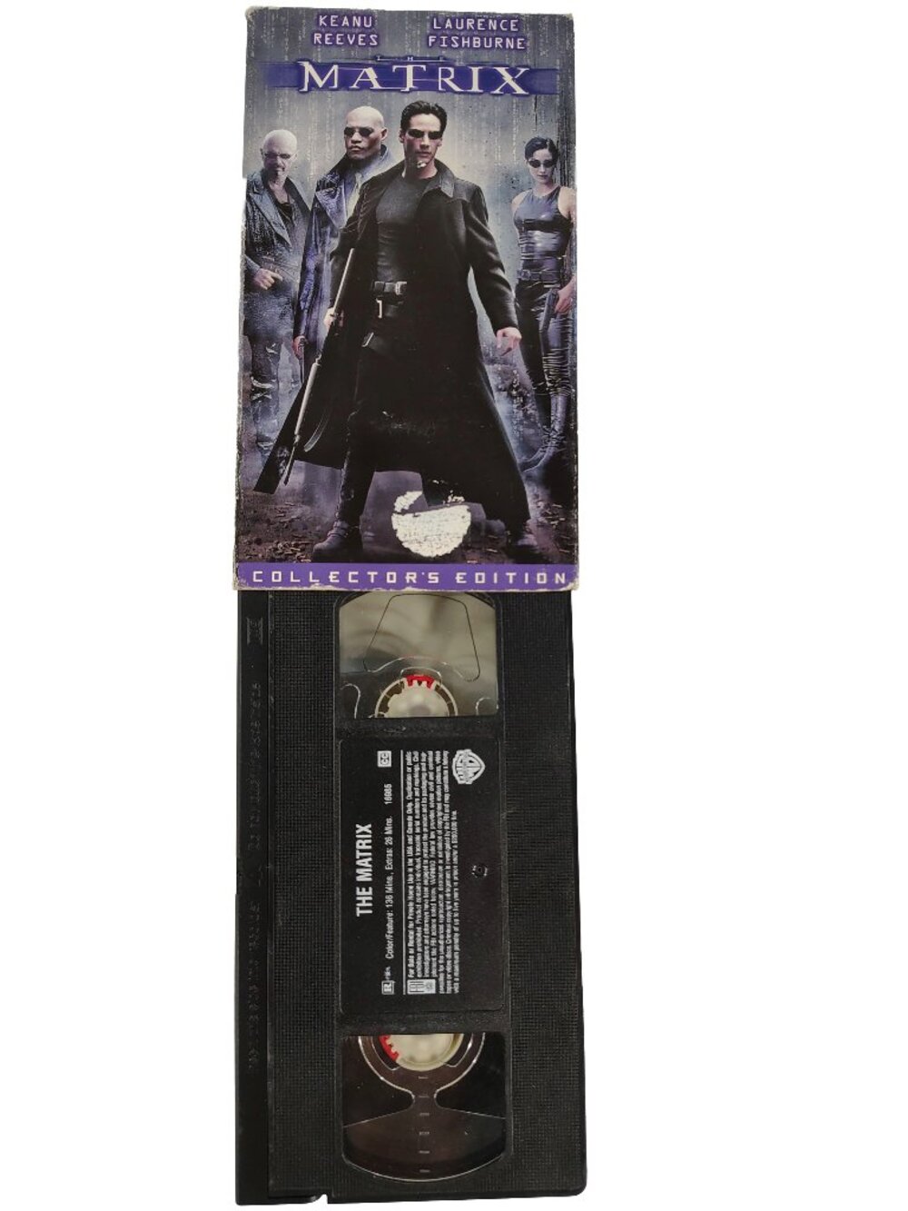 (1999) The Matrix Rated R Action/Sci-fi Collector's Edition VHS Cassette Tape